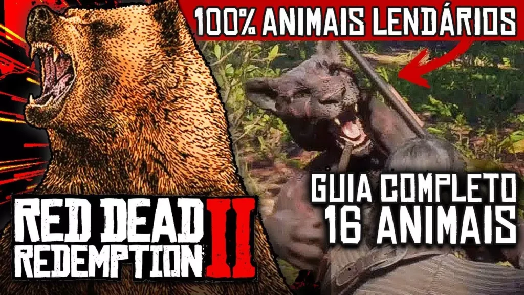 Red Dead Redemption 2 - Animais lendários e como derrotá-los