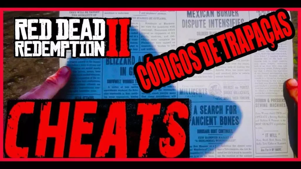 Códigos e cheats de Red Dead Redemption 2 (PS4 e Xbox One)