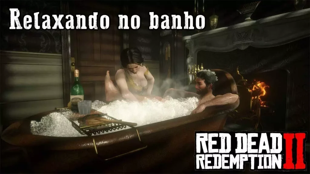 Tem como tomar banho no Red Dead Redemption 2?